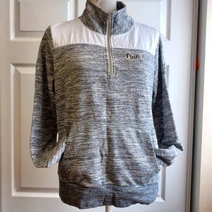 LOVE PINK Victoria's Secret 1/2 zip long sleeved shirt (3006